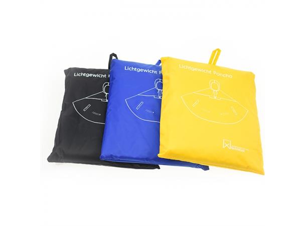 Willex Regnponcho gul 